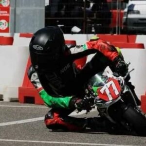 Nicola danzi dinamitemoto scatto in curva